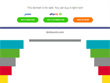 Tablet Screenshot of dmboard.com